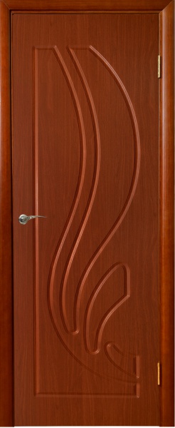 Межкомнатная дверь Лиана цвет Итальянский орех