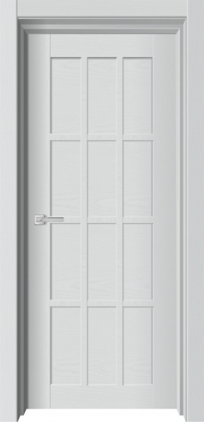 Межкомнатная дверь NEO-696 ДГ  ясень серый