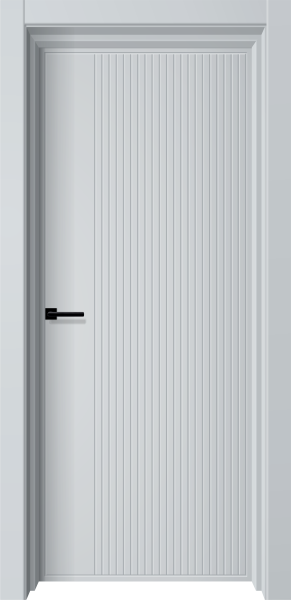 Межкомнатная дверь ММ-2  Грау